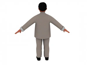 Cartoon man 3D Model