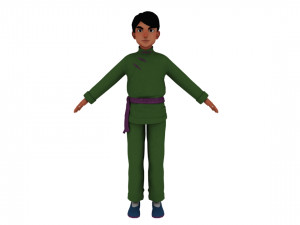 Cartoon man Modelo 3D