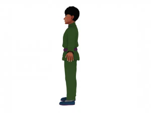 Cartoon man 3D Model