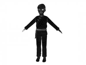 Cartoon man 3D Model