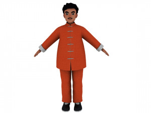 Cartoon man Modelo 3D