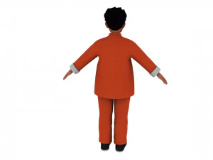 Cartoon man 3D Model