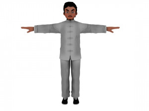 Cartoon man 3D Model