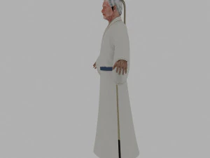 Taoist priest 3D Model