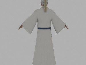 Taoist priest 3D Модель