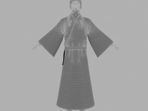 Taoist priest 3D Model