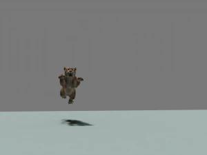 Tigre dente de sabre Modelo 3D