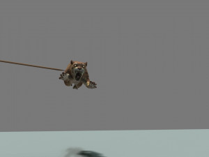 Saber-toothed tiger Modelo 3D
