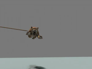 Saber-toothed tiger 3D Model