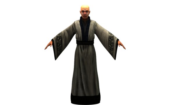 Ancient scholar Modelo 3D .c4d .max .obj .3ds .fbx .stl .blend 