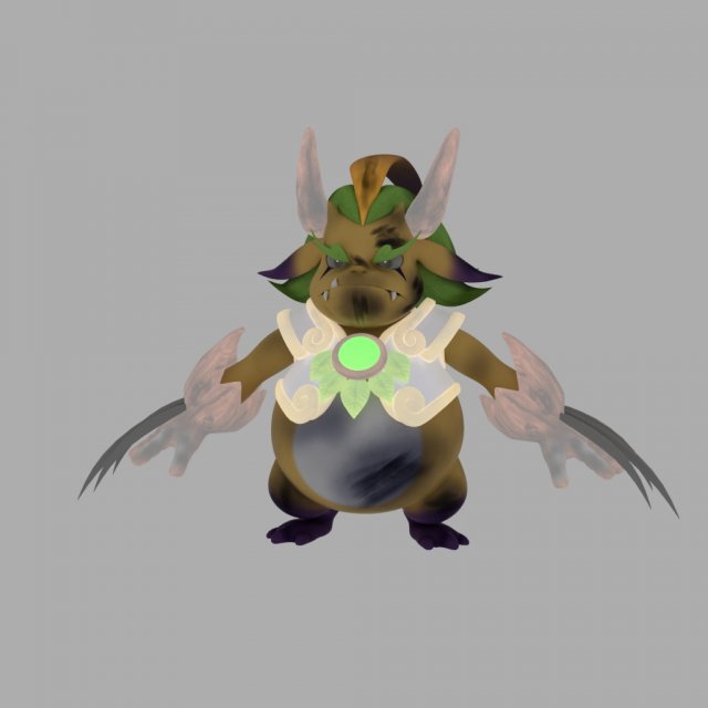Big weird 3D मॉडल .c4d .max .obj .3ds .fbx .stl .blend 
