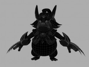 Big weird 3D मॉडल