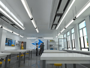Classroom 3D Model