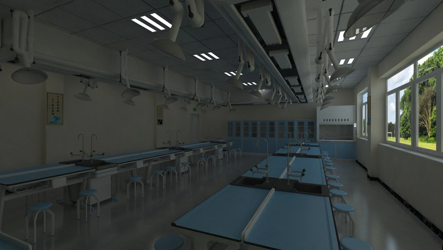प्रयोगशाला 3D मॉडल .c4d .max .obj .3ds .fbx .stl .blend 