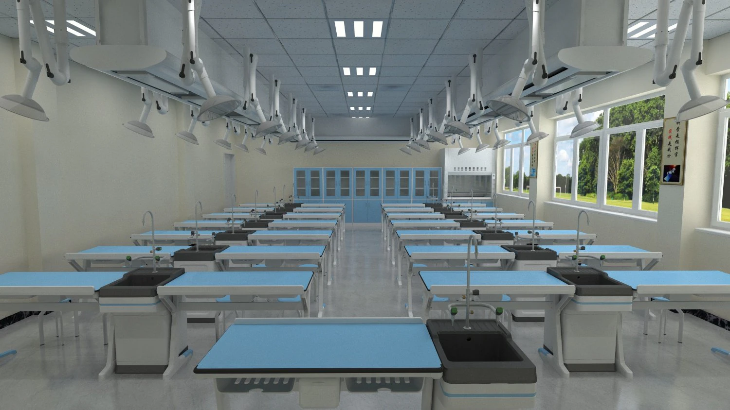 Laboratory 3D Model .c4d .max .obj .3ds .fbx .stl .blend 