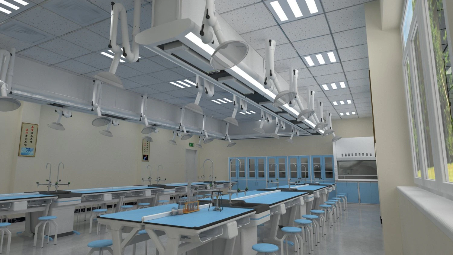 Laboratory 3D Model .c4d .max .obj .3ds .fbx .stl .blend