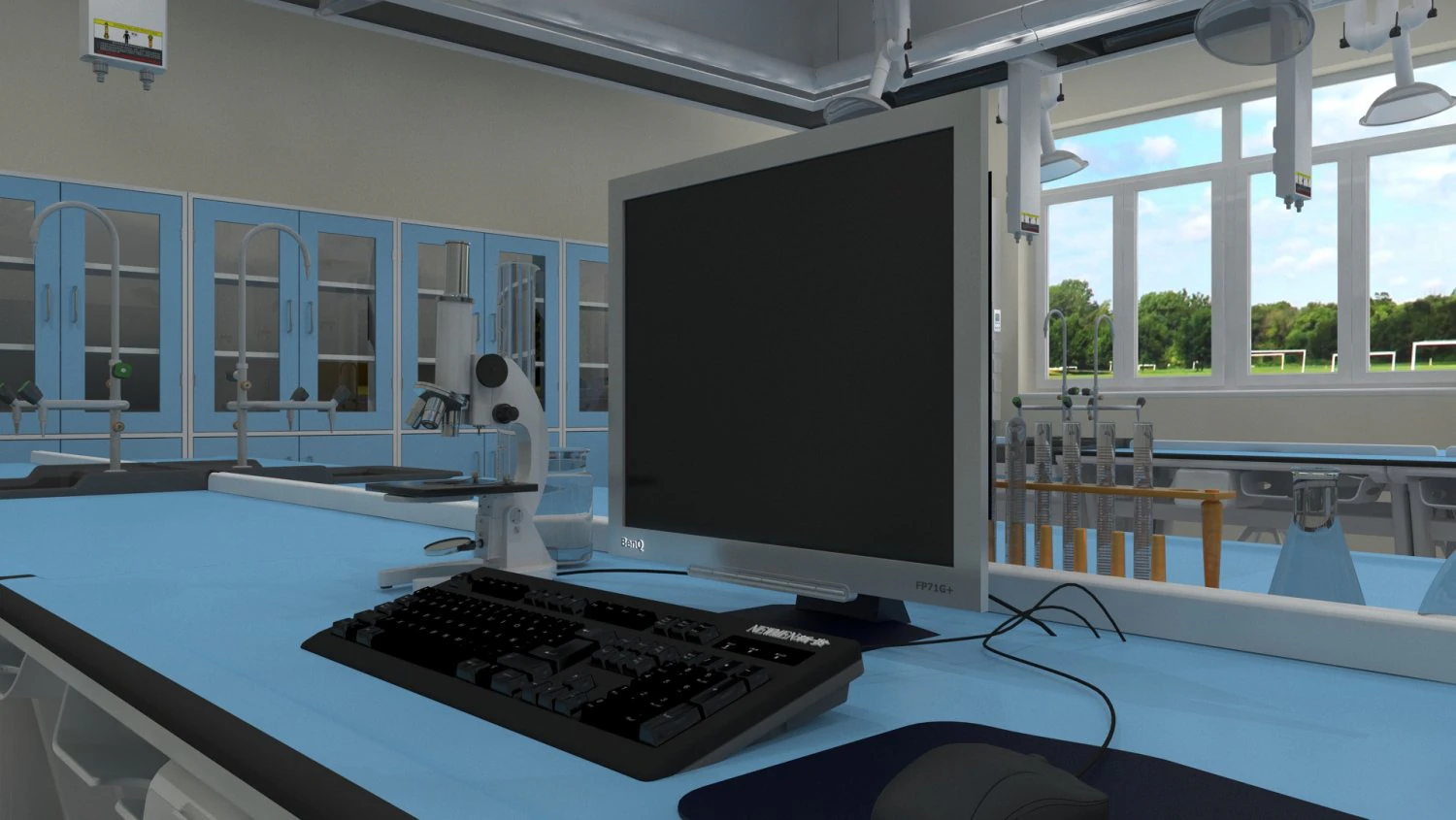 Laboratory 3D Model .c4d .max .obj .3ds .fbx .stl .blend