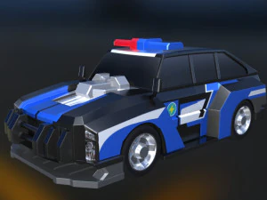 Deformed chariot 3D Model