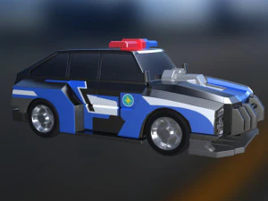 Deformed chariot 3D Model