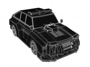 Deformed chariot Modelo 3D