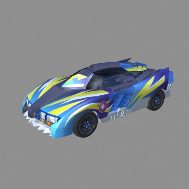Deformed chariot Modello 3D .c4d .max .obj .3ds .fbx .stl .blend 
