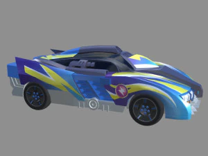 Deformed chariot 3D Model