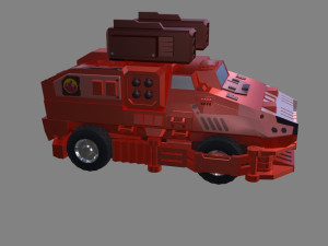 Deformed chariot 3D Модель