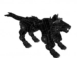 Deformed chariot 3D Model
