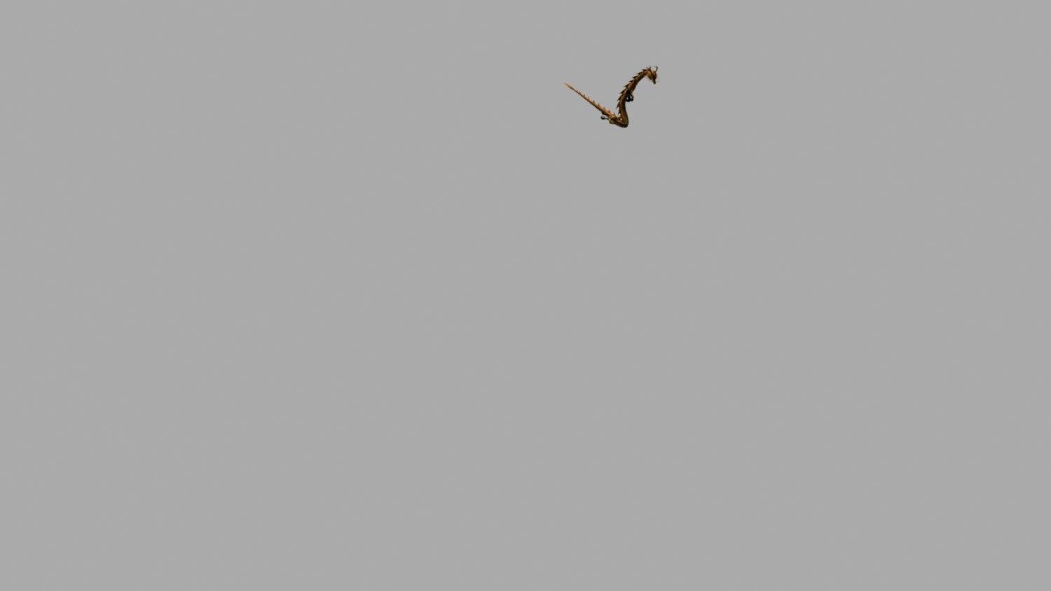 Dragon 3D Model .c4d .max .obj .3ds .fbx .stl .blend 