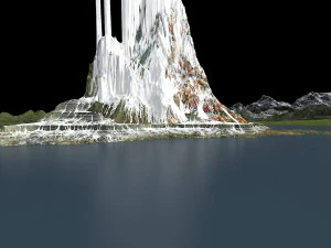 Священная гора 3D Модель