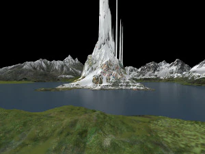 Sacred mountain 3D Model