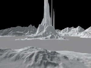 Sacred mountain 3D Model