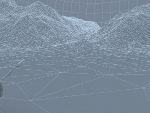 Primitive man hunting Modelo 3D