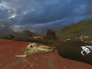 Primitive man hunting Modelo 3D