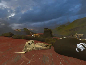 Первобытный человек охотится 3D Модель