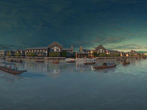 Ancient town 3D Model