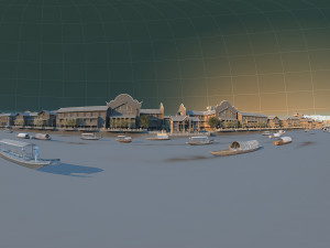 Ancient town Modèle 3D