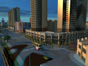 Bottle building 3D Model