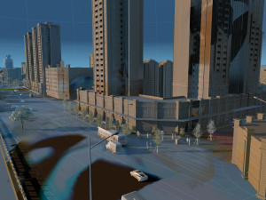 Bottle building 3D Model