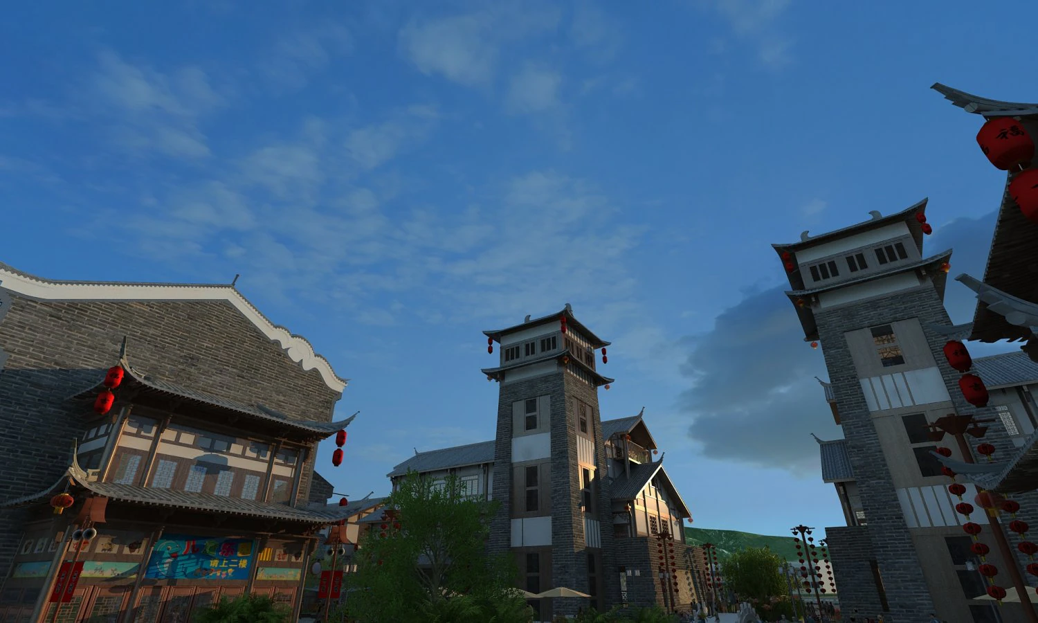 ciudad antigua Modelo 3D .c4d .max .obj .3ds .fbx .stl .blend 