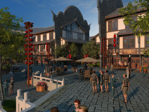 Ancient town Modelo 3D