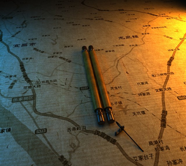 Scroll 3D 模型 .c4d .max .obj .3ds .fbx .stl .blend 