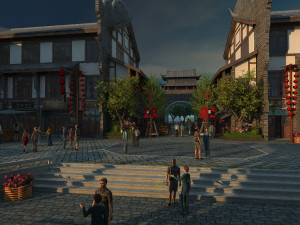 Ancient town 3D Model