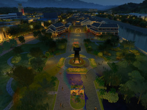 Ancient town 3D Model