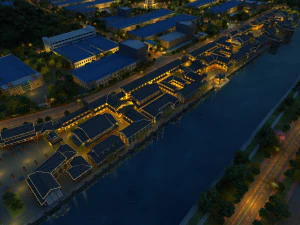 Ancient town 3D Model