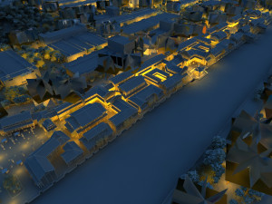 Ancient town 3D Model