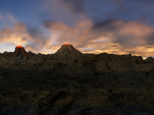 Volcanic 3D Model
