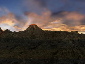 Volcanic 3D Model