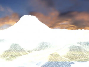 Volcanic 3D Model