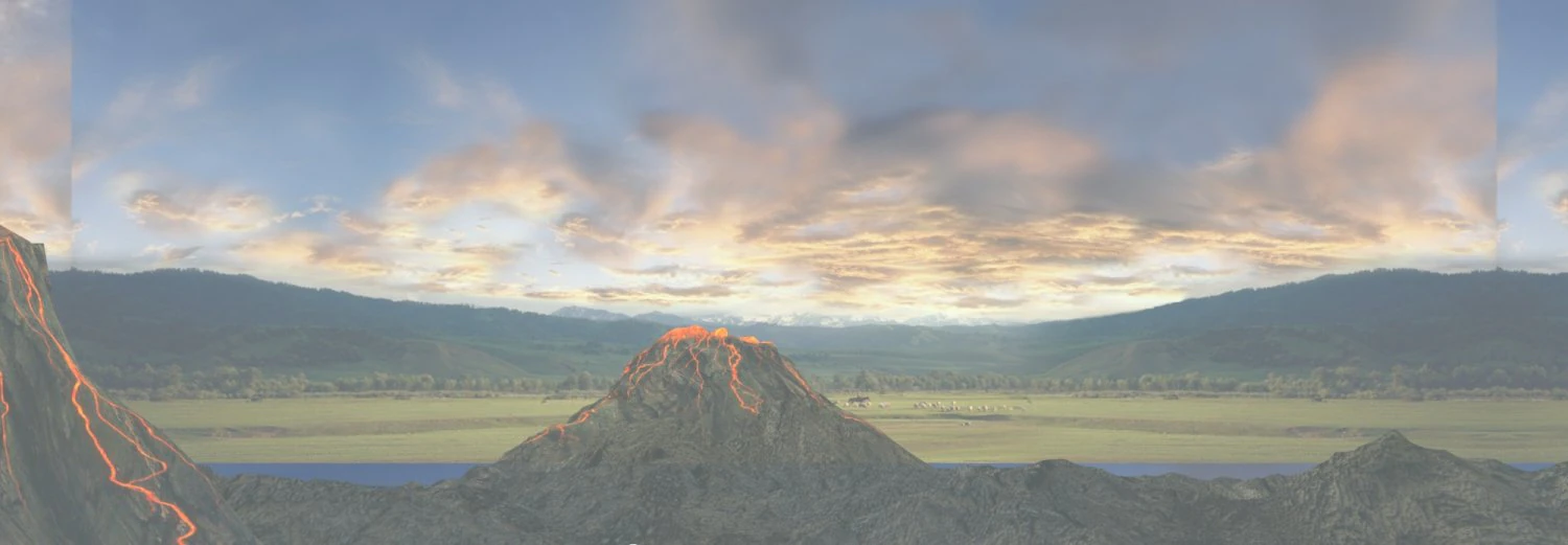 Volcanic 3D Model .c4d .max .obj .3ds .fbx .stl .blend